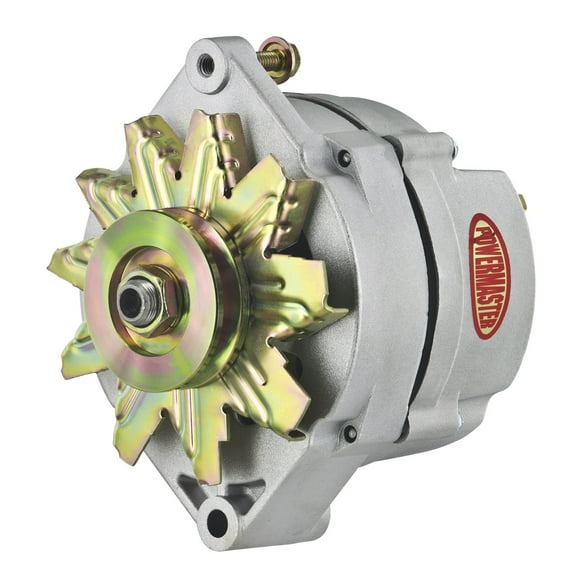 Powermaster Performance 38302 Chrome Alternator AD244 215A 6 Groove Pulley with 2 pin OE Hookup FR-L Regular Powermaster Performance 38302 Chrome Alternator AD244 215A 6 Groove Pulley with 2 pin OE Hookup FR-L Regular